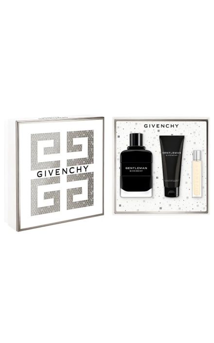 Givenchy Set Apa de Parfum Society 100ml + Gel de Dus 75ml + Marime Calatorii 12.5ml, pentru Barbati 