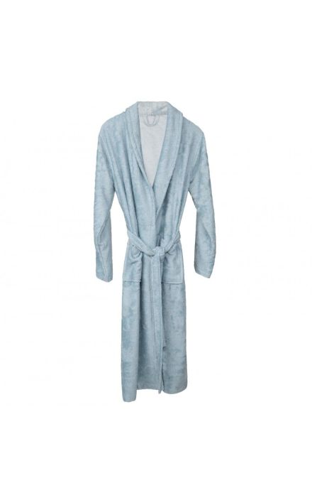 Halat de Baie Frotir din Bambus pentru Adulti Sea Blue S Bleu