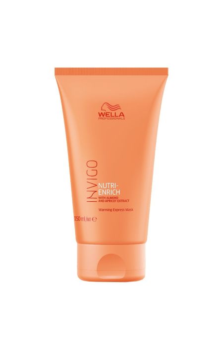 Masca pentru par cu efect de autoincalzire Wella Professionals Invigo Nutri-Enrich, 150ml 