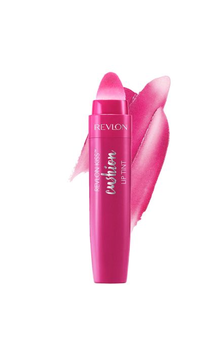 Ruj de buze lichid Revlon Kiss Cushion, nuanta Berry Lit, 4.4 ml 