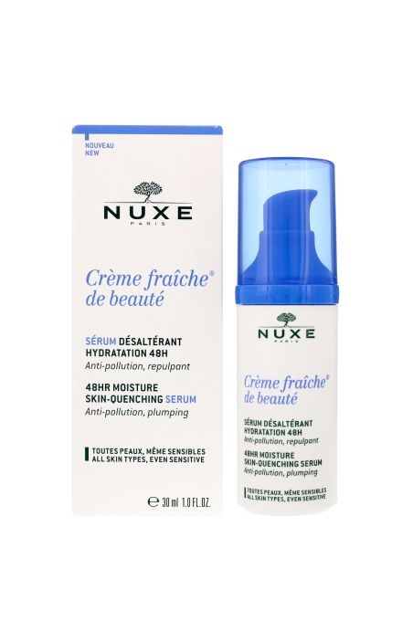 Ser calmant pentru fata Nuxe Creme Fraiche de Beaute, 30 ml 
