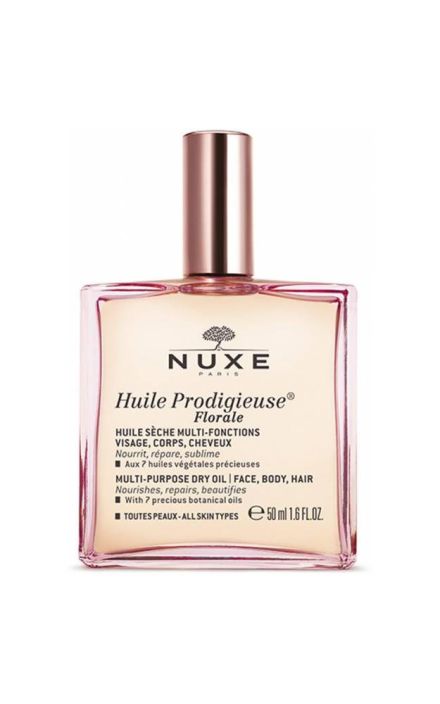 Ulei uscat pentru fata, corp si par, Nuxe Huile Prodigieuse Florale, 50 ml 