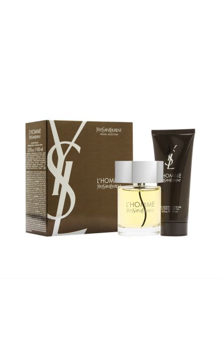 Set L`Homme:  Apa de Toaleta, 100 ml + Gel de dus 100 ml 