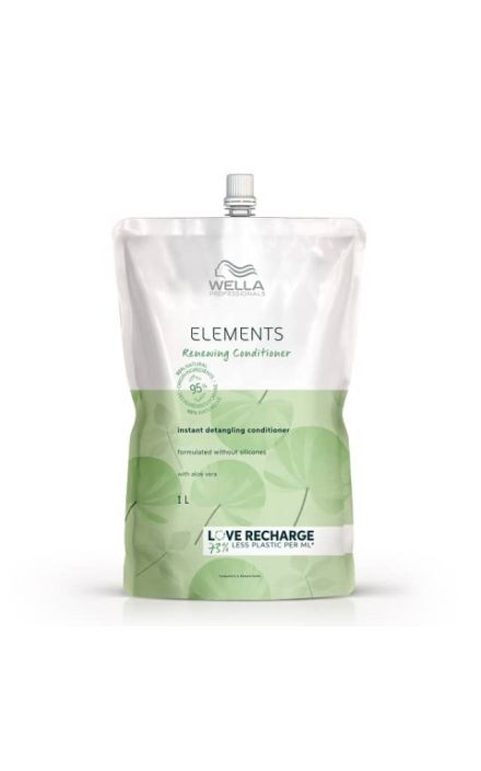Balsam pentru par Wella Professionals Elements Renewing, Reffil, 1000ml 