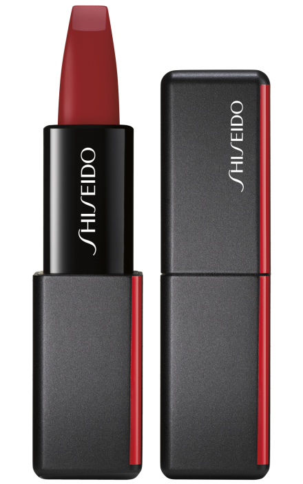 Ruj mat cu pulbere, Exotic Red 516, ModernMatte, Shiseido, 4 g 