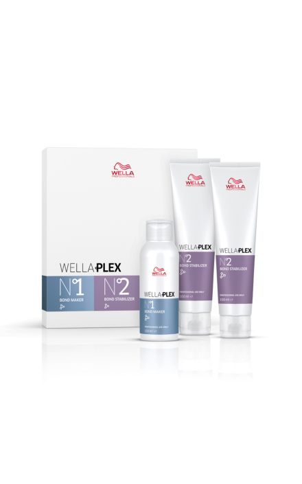 Set tratament pentru par Wella Professionals WellaPlex Travel 
