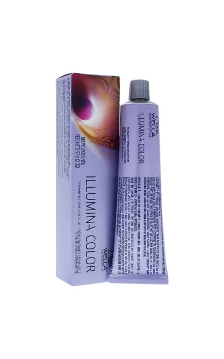 Vopsea permanenta Wella Professionals Illumina Color 8/13, Blond Deschis Cenusiu Auriu, 60ml 