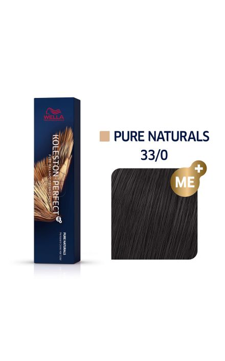 Vopsea permanenta Wella Professionals Koleston Perfect 33/0, Castaniu Inchis Intens, 60ml 