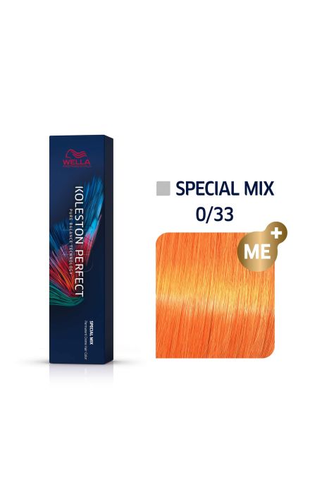 Vopsea permanenta Wella Professionals Koleston Perfect 0/33, Auriu Intens, 60ml 