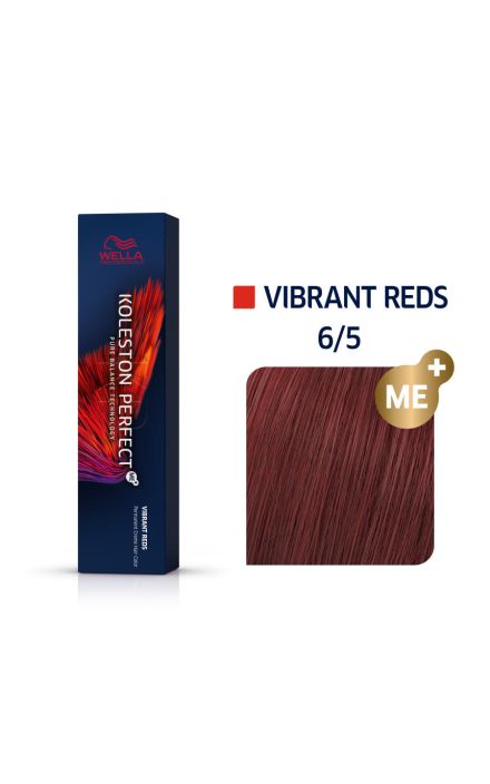 Vopsea permanenta Wella Professionals Koleston Perfect 6/5, Blond Inchis Mahon, 60ml 