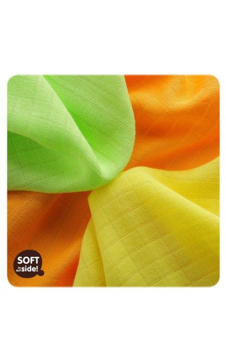 Set 9 museline din bambus 30x30cm Colours Mix XKKO 