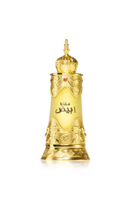 Afnan, Mukhallat Abiyadh, Perfume Oil, Unisex, 20 ml 