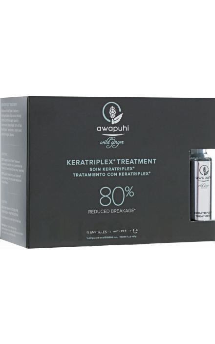 Set, Awapuhi Wild Ginger By Paul Mitchell, Keratriplex, Tratament, Lotiune Masca de Par, Anti-Rupere, 10 pcs, 10 ml 