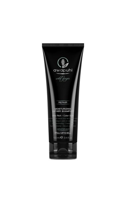 Awapuhi Wild Ginger By Paul Mitchell, Sampon Hidratant pentru Par, Repair, Sulfates-Free, 100 ml 