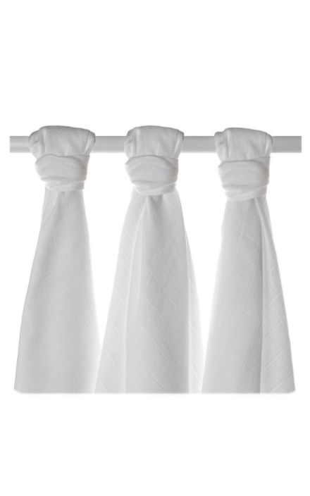 Set 3 museline din bambus 70x70cm Natural 