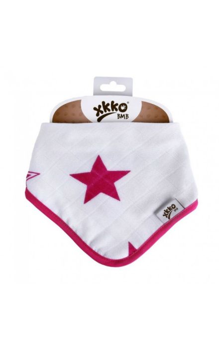 Esarfa din bambus  Magenta Stars 