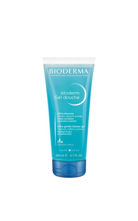 Bioderma, Atoderm, demachiant, gel de dus, pentru toate tipurile de ten, 200 ml 