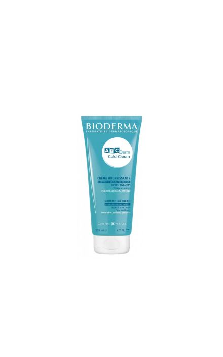 Bioderma, Abc Derm, Hranitoare, Crema de corp, pe tot corpul, 200 ml 