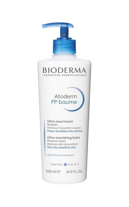 Bioderma, Atoderm PP, ultra-hranitor, balsam, pentru fata si corp, 500 ml 