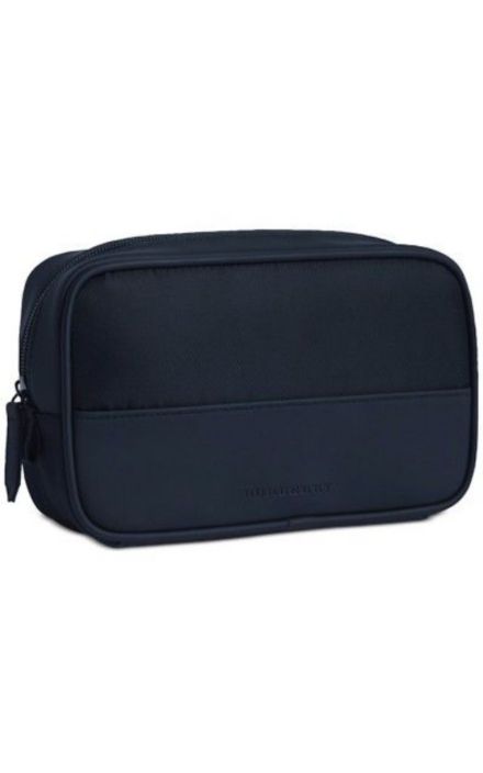 Burberry, Textile Makeup Bag, Dark Blue 