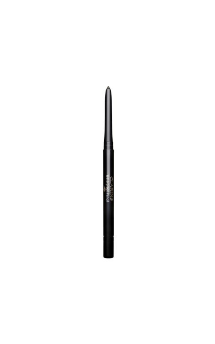 Clarins, Creion cu Gel pentru Ochi, rezistent la Apa, Retractabil, 01, Black Tulip, 0,29 g 