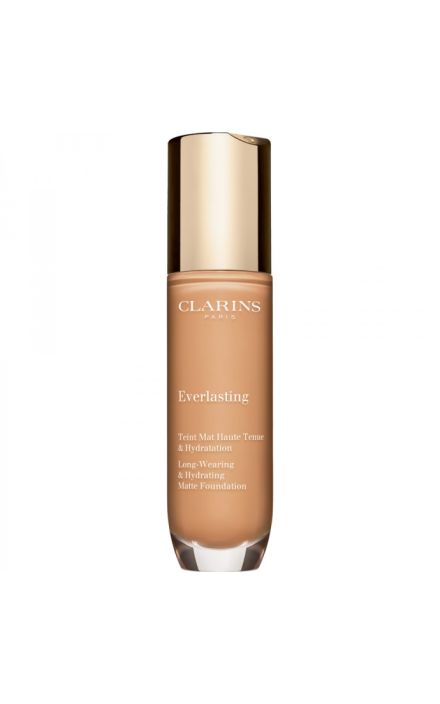 Clarins, Everlasting, Hidratant, Fond de ten lichid, 108,5 W, Caju, 30 ml 