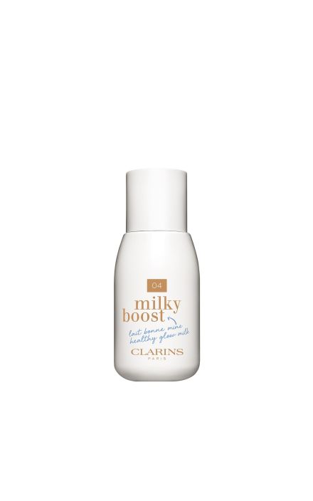 Clarins, Milky Boost, Fond de ten lichid, 04, Milkey Auburn, 50 ml 