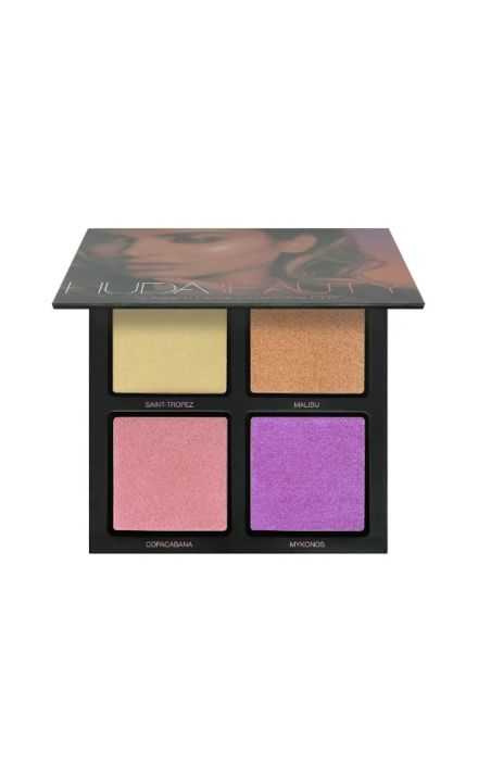 Huda Beauty, Paleta Iluminatoare, 3D, Summer, 31.5 g 