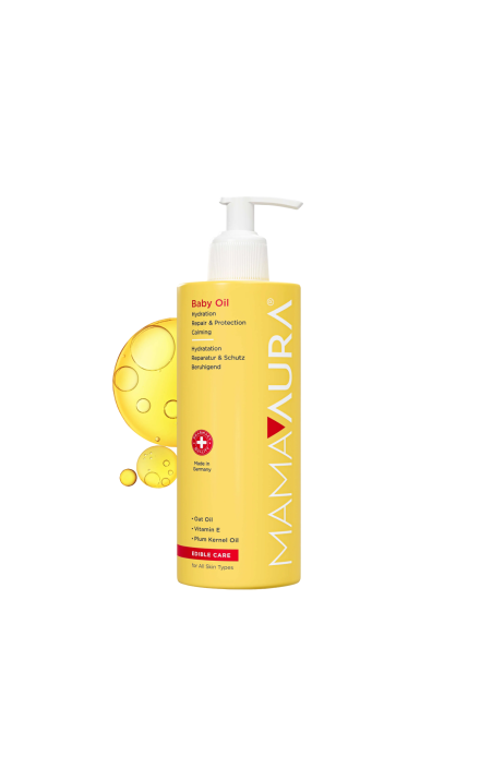 Mamaaura, Ulei de Corp pentru Bebelusi Hidratant, 200 ml 