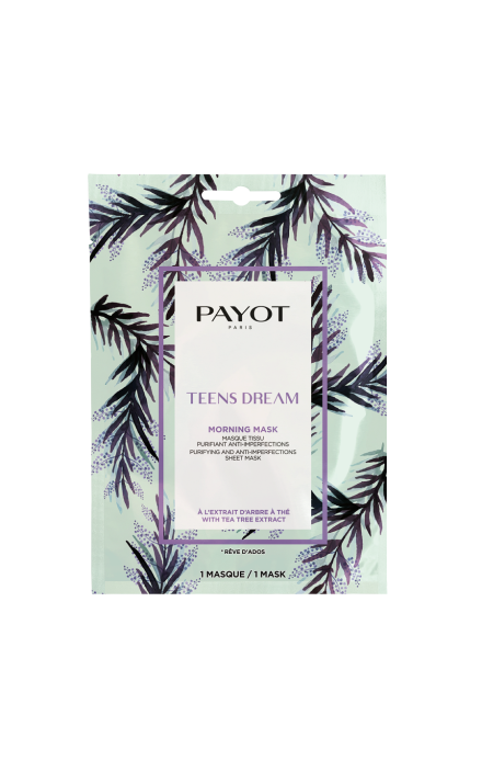 Payot, Teens Dream, Extract De Ceai Alb, Purifying, Masca de Fata pentru Dimineata, 19 g 