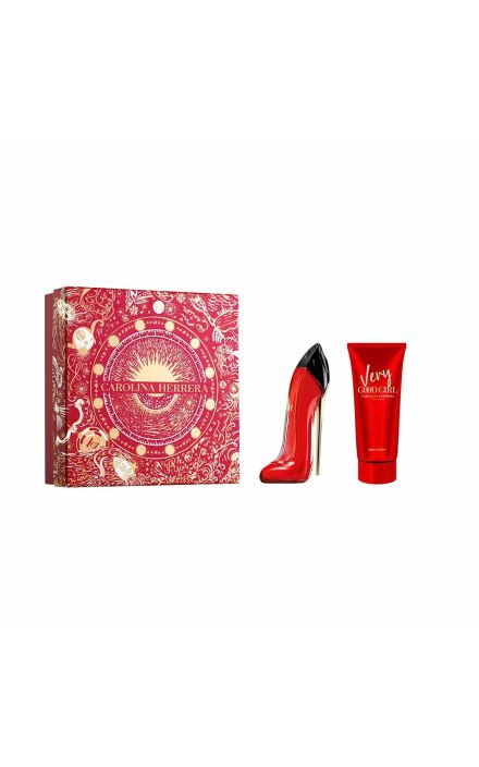 Set Carolina Herrera pentru Femei: Very Good Girl, Apa De Parfum, 50 ml + Very Good Girl, Hydrating, Lotiune de corp, 75 ml 