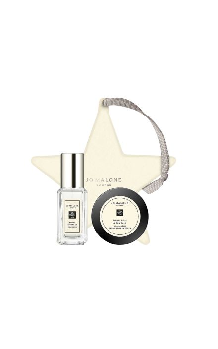 Set de iarna Jo Malone,Apa de colonie ​​,salvie de lemn si sare de mare, hidratant, crema de corp, pe tot corpul, 15 ml + mac si orz, 9 ml, unisex,  *miniatura 