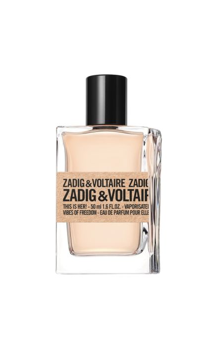 Zadig & Voltaire, This Is Her!, Vibes Of Freedom, Apa de Parfum pentru Femei, 50 ml 