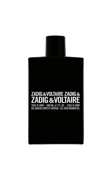 Zadig & Voltaire, This Is Him!, Gel de dus, 200 ml 