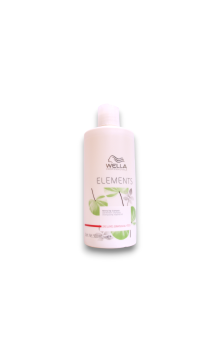 Wella Professionals, Sampon Elements Renewing, pentru Stralucire si Catifelare, Fara Silicon, 500 ml 