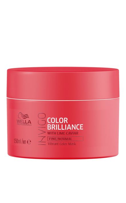 Wella Professionals, Invigo Color Brilliance, Lime Caviar, Hair Treatment Cream Mask, For Colour Protection, 150 ml 