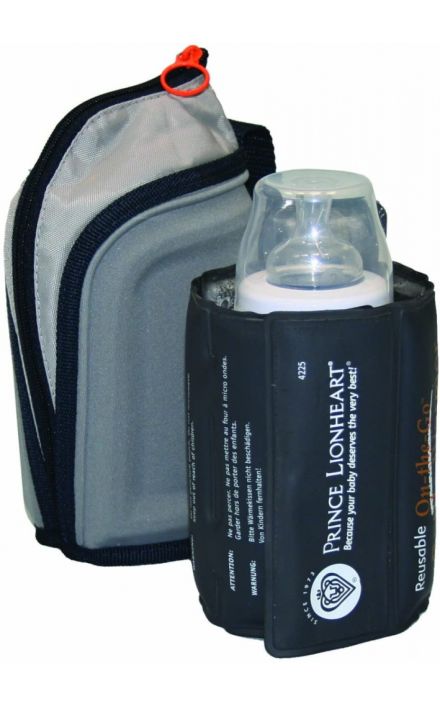 Incalzitor pentru Biberon Prince Lionheart pentru Calatorie (2 pack) Negru