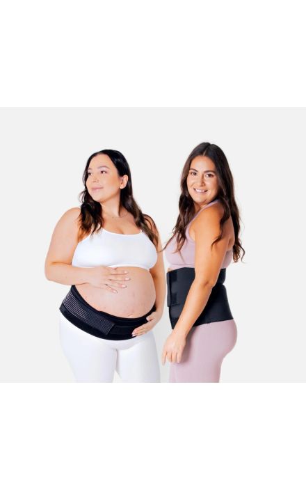 Set 2 Centuri Maternitate, Prenatala si Postnatala Lola&Lykke Marimea M Negru