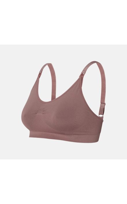 Sutien de alaptare fara cusaturi Hura Sensil Breeze Deep Taupe M/L Lola&Lykke Negru