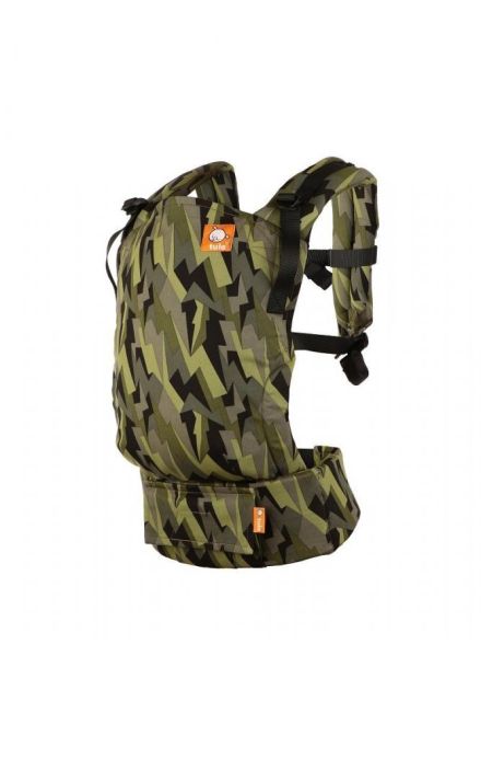 Marsupiu Tula Free-to-Grow Black Lightning Multicolor