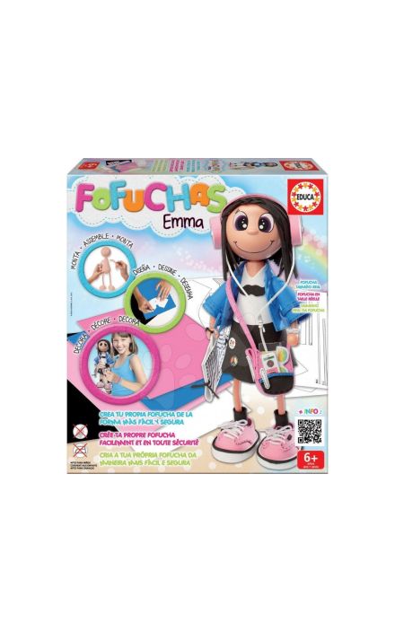 Papusa Fofuchas Emma Multicolor
