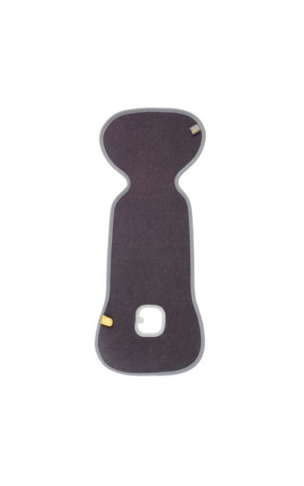 Protectie Antitranspiratie Scaun Auto GR 0+ Bumbac Organic Anthracite Gri