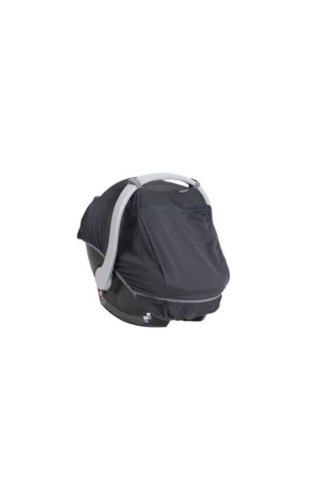 Protectie Solara si Intimitate pentru Scaun Auto Bebelusi Negru