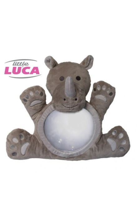 Oglinda Auto Supraveghere Copii Rinocer Gri