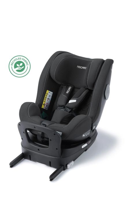 Scaun Auto i-Size 3 luni - 7 ani Salia 125 Kid Exclusive Fibre Black Negru