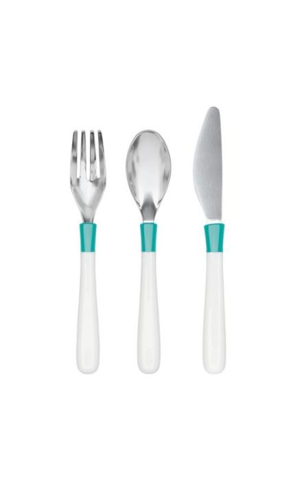 Set 3 Tacamuri Mari pentru Copii Teal Teal