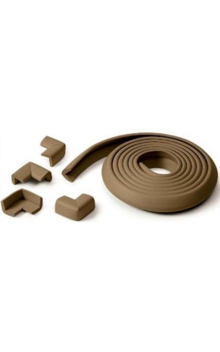 Set complet de protectie Margine si Colturi pentru Suprafete Dure Prince Lionheart Maro Maro