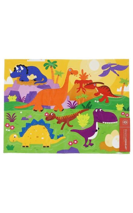 Set Puzzle de Baie Prince Lionheart Ocean/Dino Multicolor