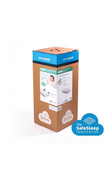 Set Saltea Copii Ecolution 70 x 140 Alb