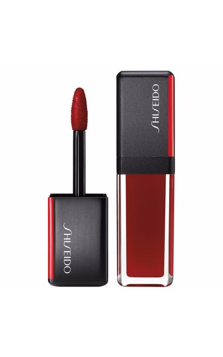 Ruj Shiseido Lacquerink Lipshine, nuanta Scarlet Glare 307, 6 ml 